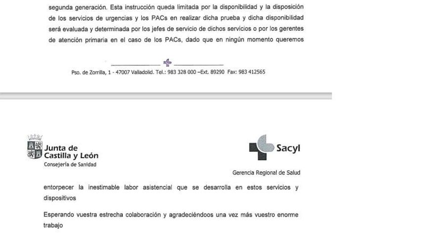La Consejería de Sanidad rectifica su Instrucción y deja que los responsables de Urgencias decidan si hacen las pruebas de antígenos a todos los pacientes