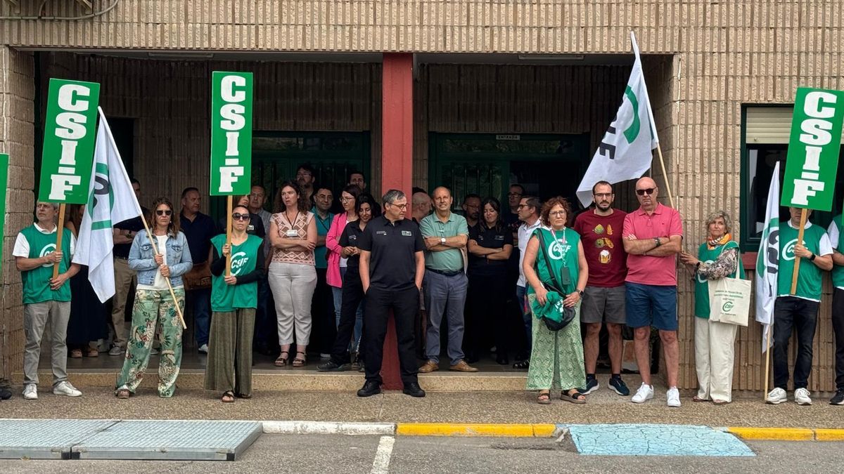 Concentración en la cárcel de Logroño