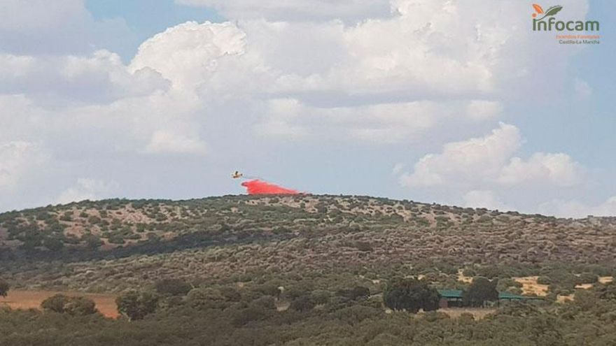 Incendio en Corral de Calatrava, 2021