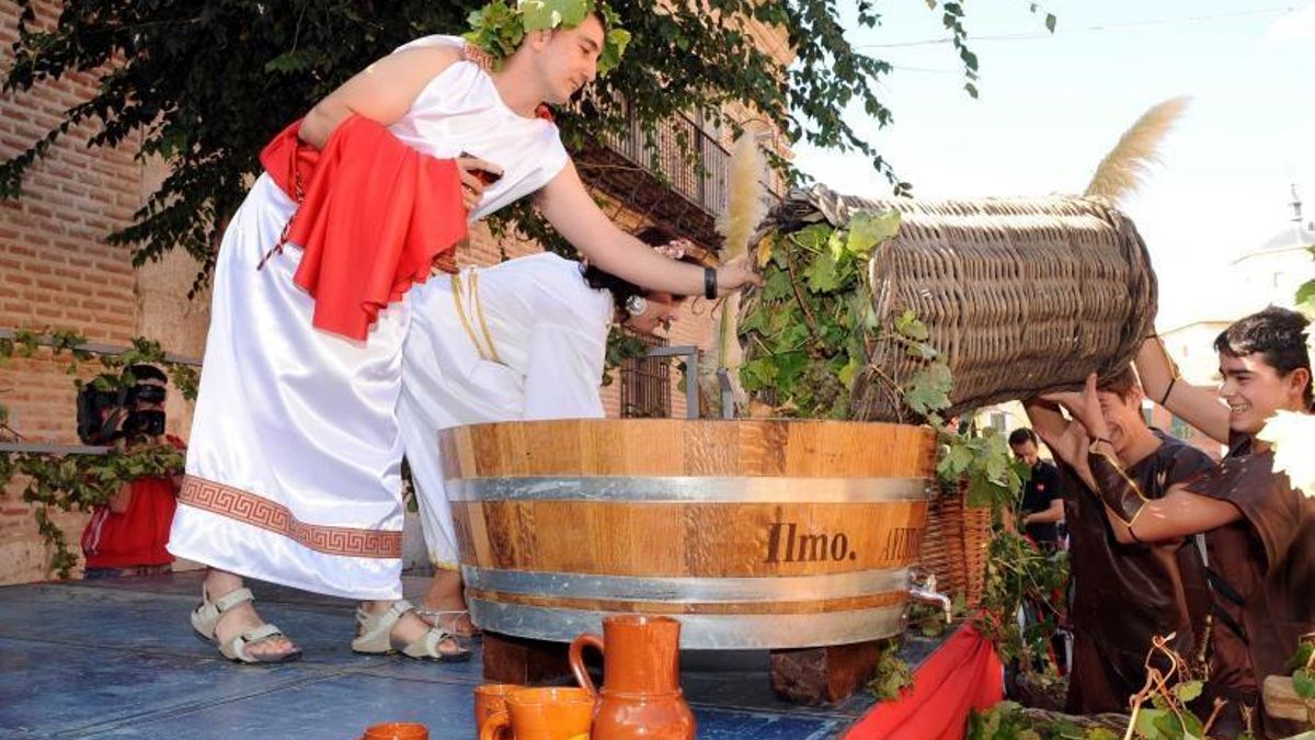 Fiesta de la Vendimia de Rueda.