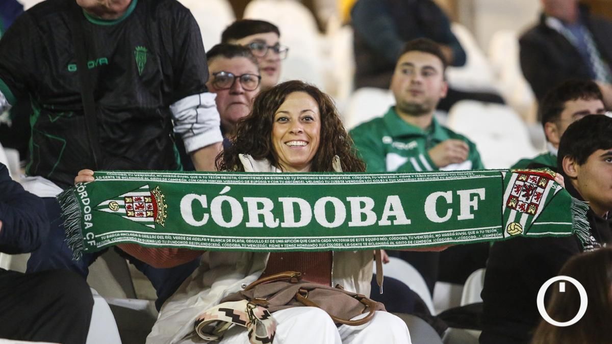 Grada Blanquiverde del Córdoba CF - Real Murcia