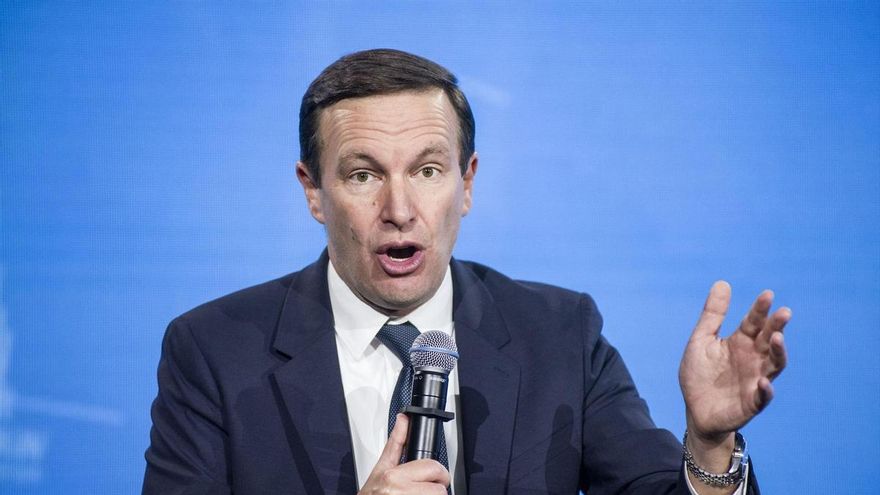 Imagen de archivo del senador demócrata de EEUU Chris Murphy.