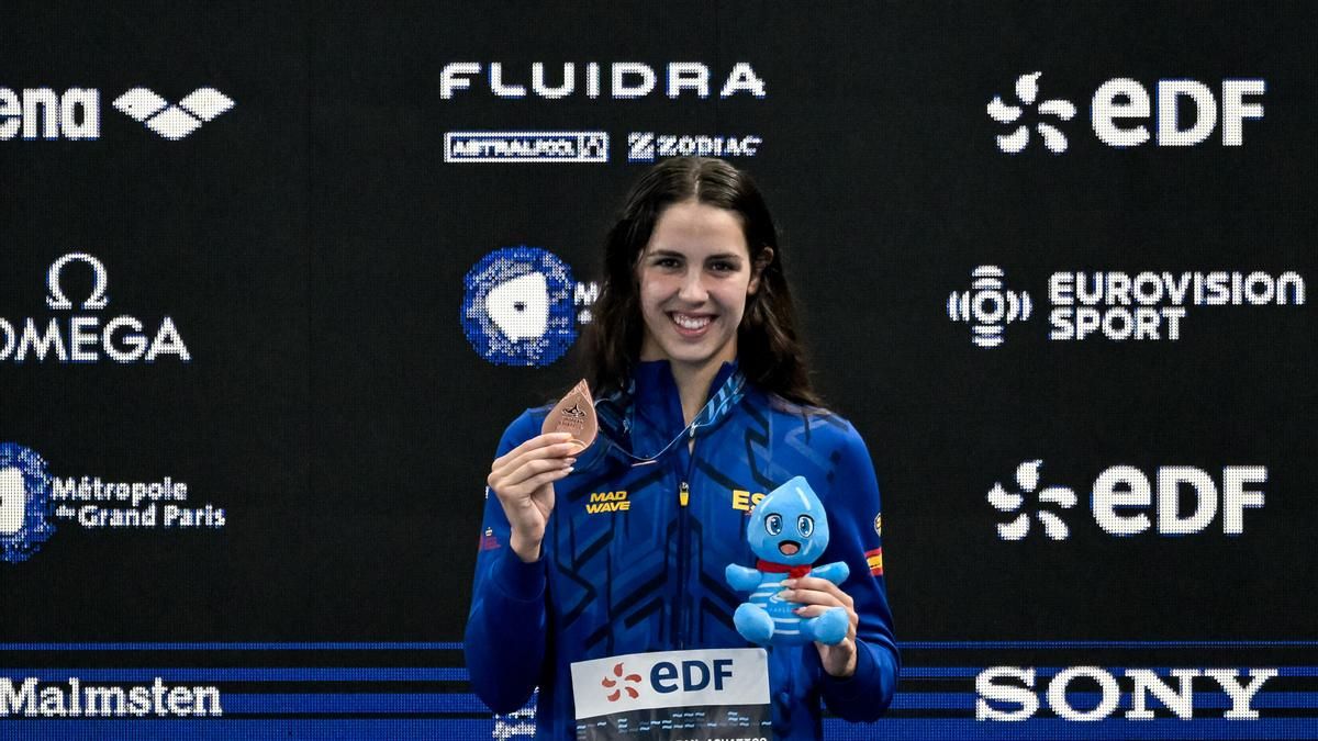 Laura Cabanes, bronce europeo en natación: "He transformado la presión y los nervios en algo positivo"