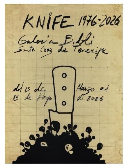 Cartel de 'Knife 1976 - 2026'.