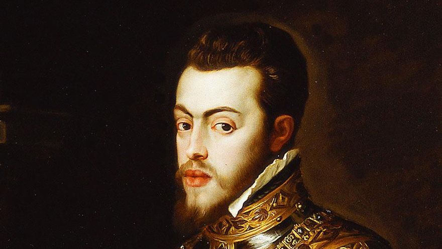 Felipe II (Valladolid, 1527 – El Escorial, 1598), rey de España y Portugal