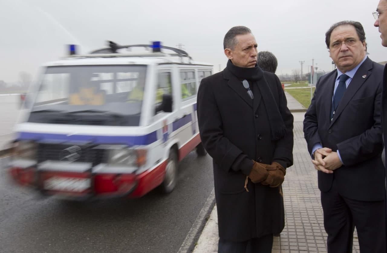 Furgoneta antidisturbios en la década de 1990