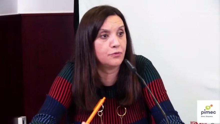 La presidenta de la comisión Mujer y Empresa de Pimec, Iolanda Piedra.