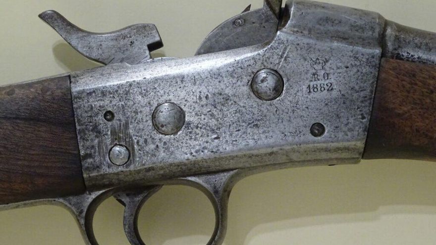 Una de las armas que podrá verse en la Hoploteca de Los Yébenes