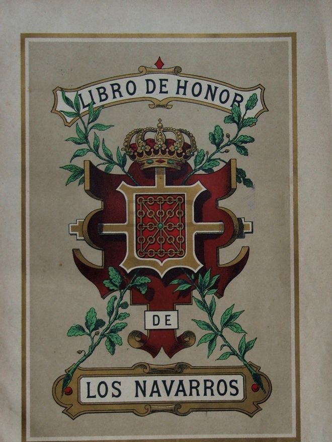 Libro de honor de los navarros, publicado en 1893
