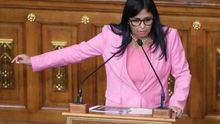 La vicepresidenta de Venezuela, Delcy Rodríguez.