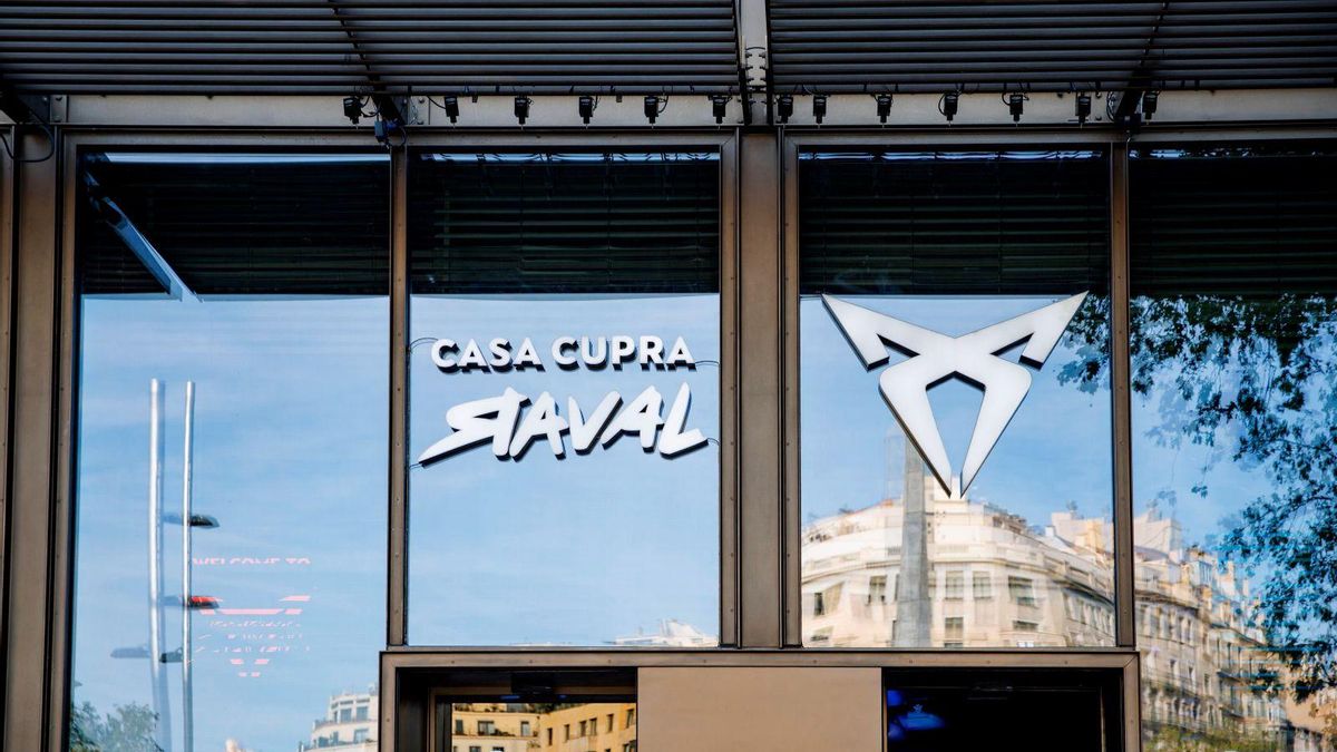 Casa Seat durante los meses en que era Casa Cupra Raval