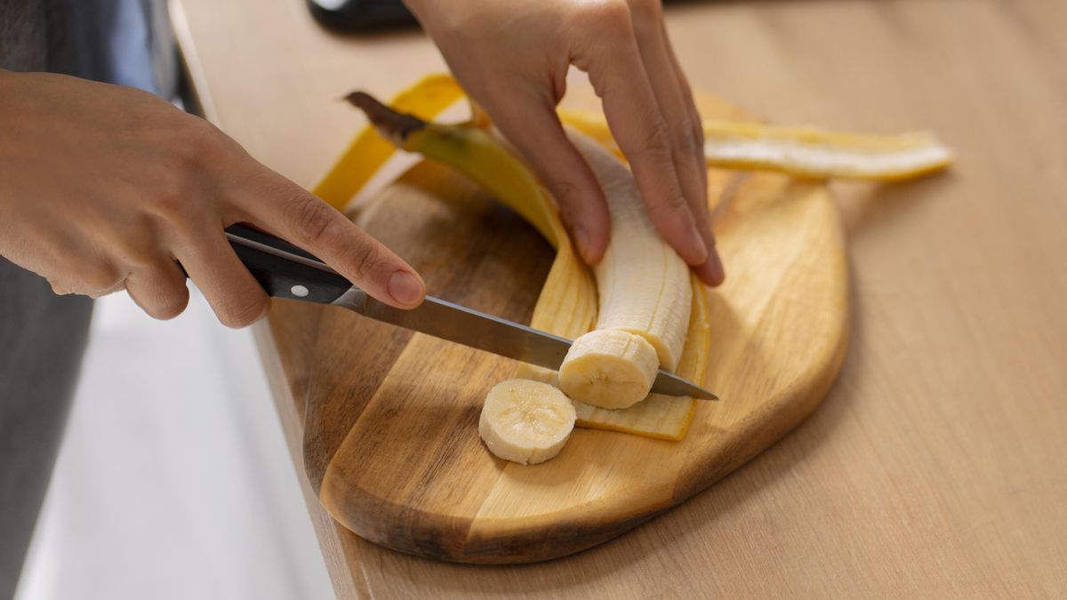 El plátano maduro es lo suficientemente dulce para evitar añadir azúcar refinado