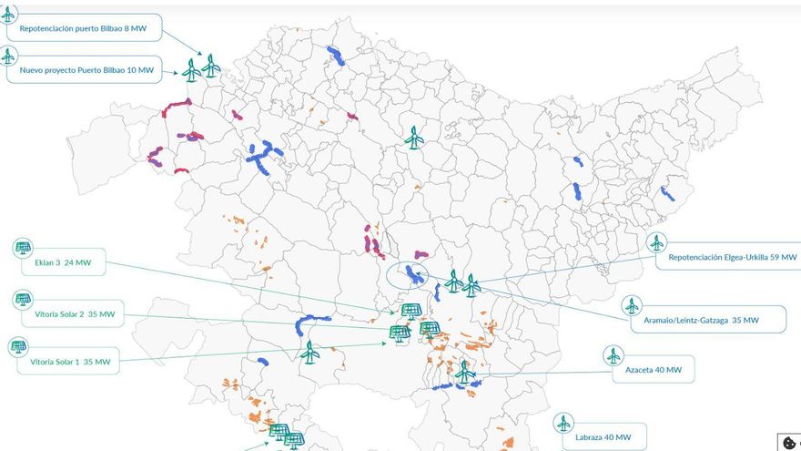 Captura de pantalla del mapa de zonas prioritarias de inversión.