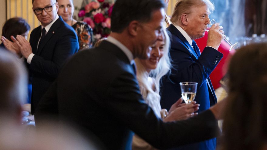 Los reyes de Países Bajos dan a Trump cena, cama y desayuno en palacio de cara a la OTAN