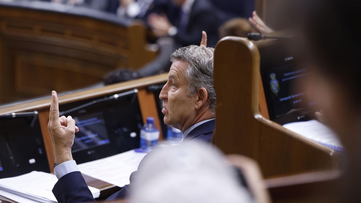 Feijóo arenga al PNV y Junts a apoyarle en una moción de censura contra Pedro Sánchez: "Hagámoslo