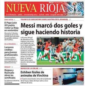 Los diarios del mundo, a los pies de un Messi eterno