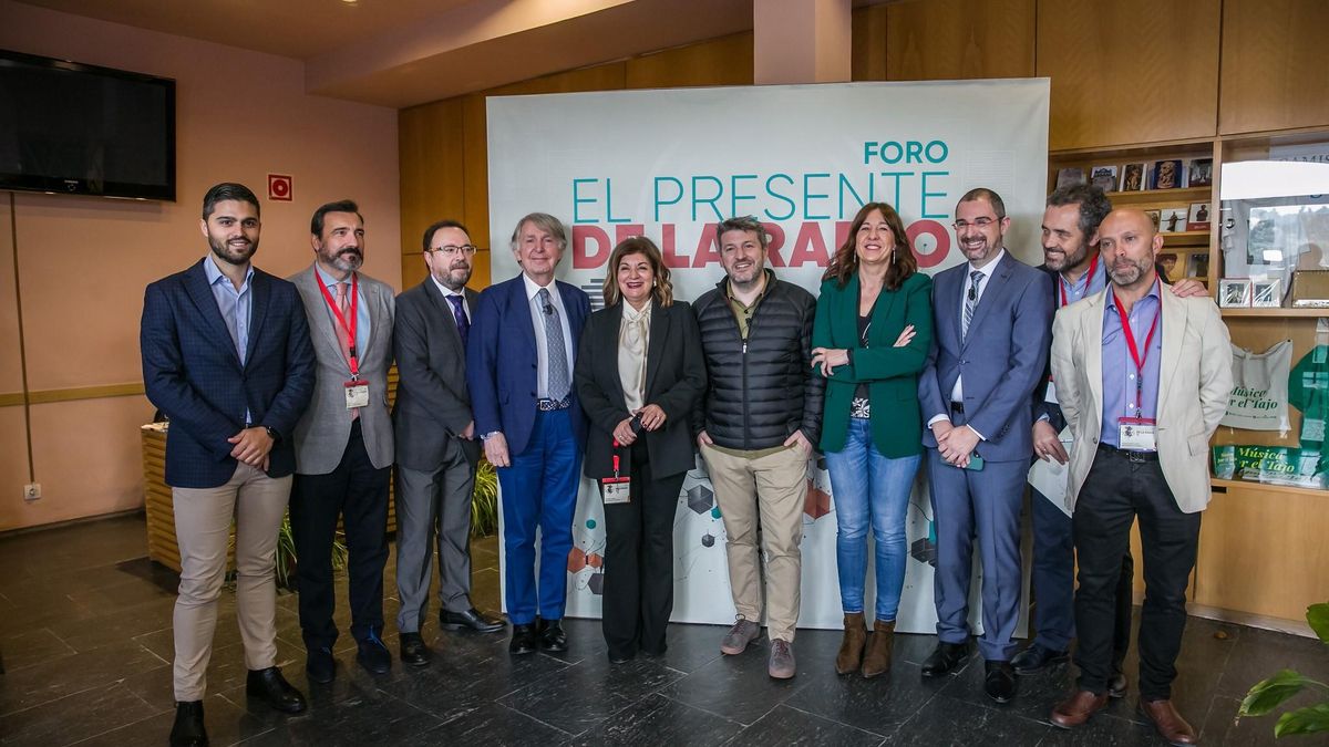 Inauguración de la segunda edición del Foro de la radio 'El presente de la radio' celebrado en Toledo.