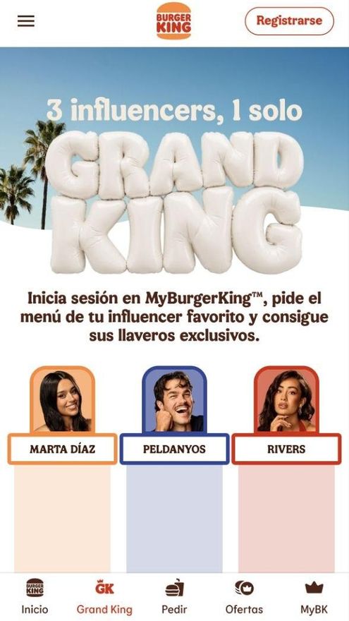 La web del Burger