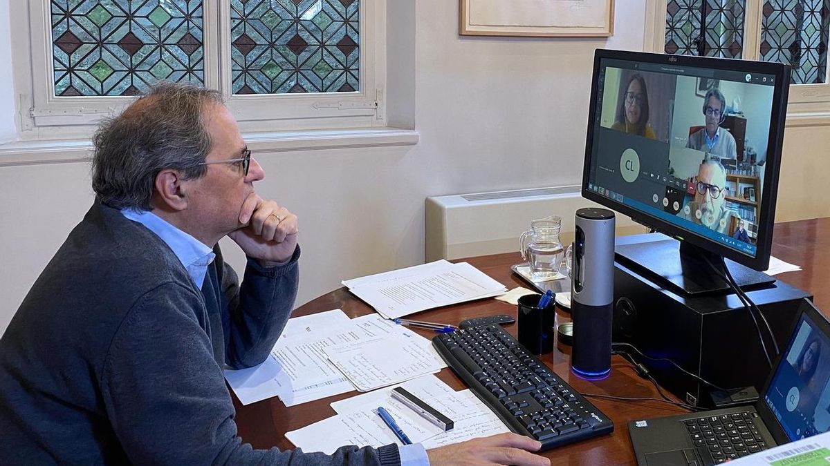 Torra admite errores con las residencias: "Hay cosas que la Generalitat no ha hecho bien"