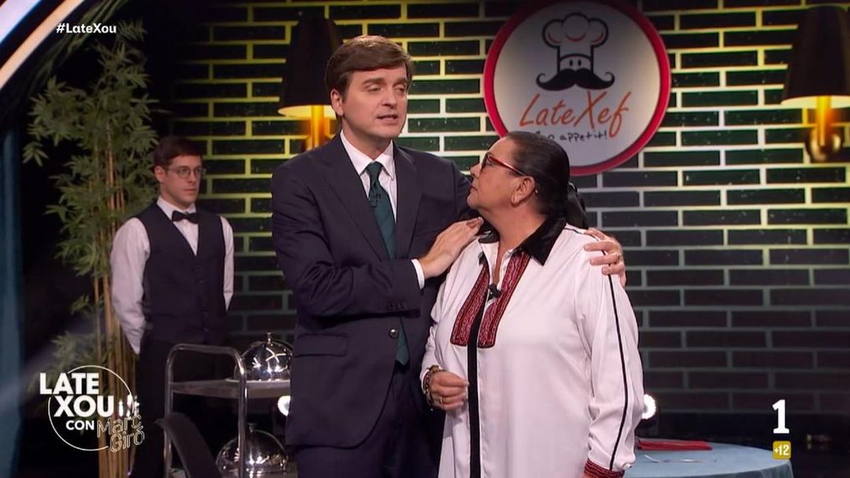 Marc Giró y María del Monte, en el 'Late Xou' de RTVE