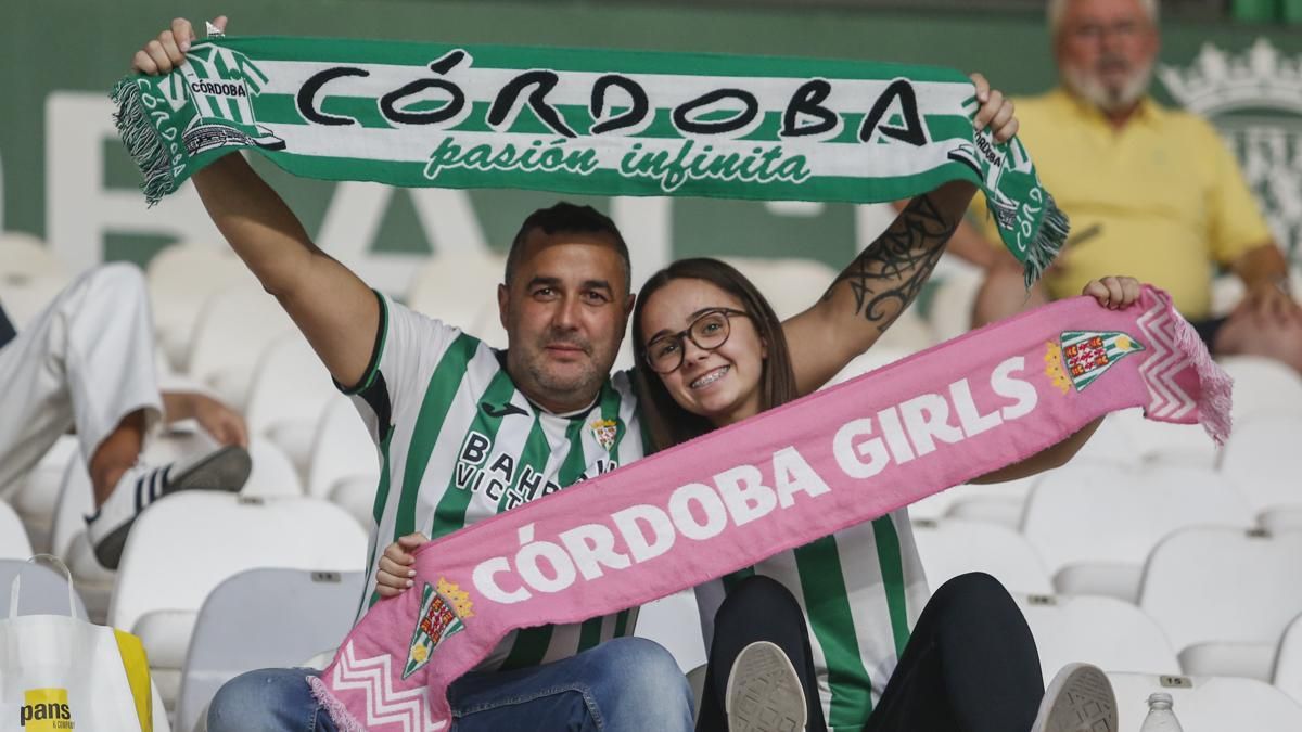 Grada Blanquiverde del Córdoba CF - Granada CF