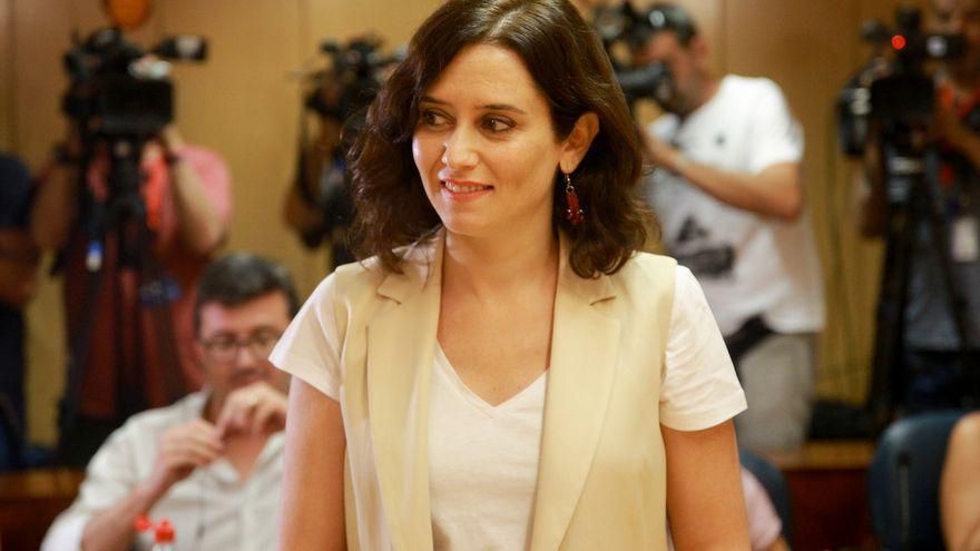 La presidenta de la Comunidad de Madrid, Isabel Díaz Ayuso.