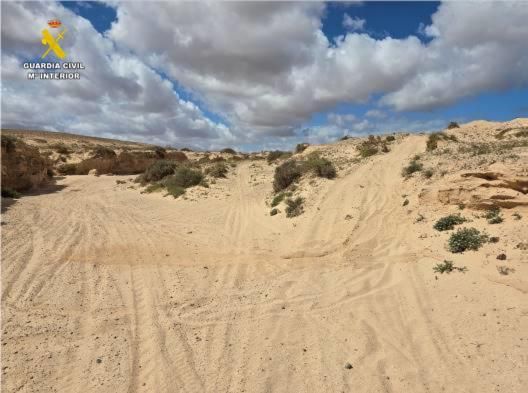 Área protegida en Fuerteventura donde se ofertaban excursiones en moto.