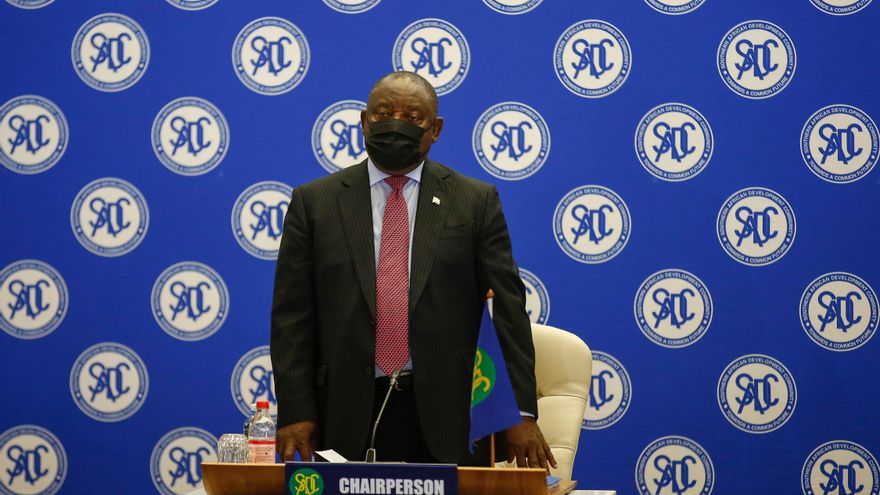 Cyril Ramaphosa. EFE/EPA/PHILL MAGAKOE / POOL/Archivo