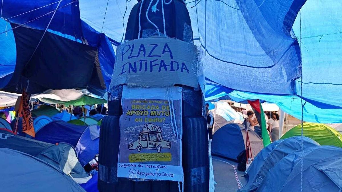 Plaza de la Intifada en la Puerta del Sol