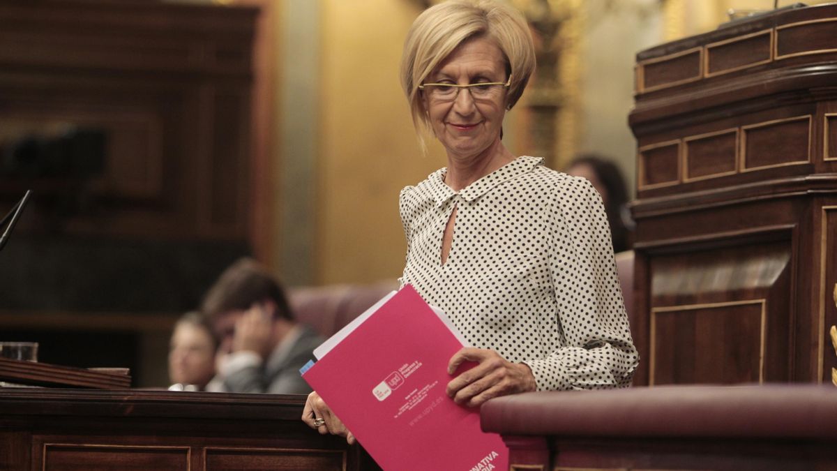 Ya no todo es color de rosa para Rosa Díez.