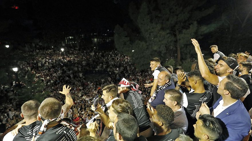 Albacete celebra el ascenso a Segunda División