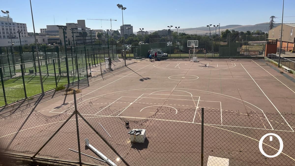 Estado de las intalaciones deportivas de Menéndez Pidal