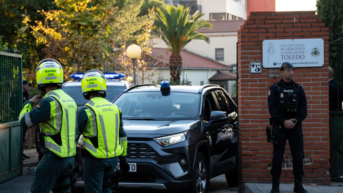La Casa Sacerdotal de Toledo, blindada previamente a la llegada de los reyes de España