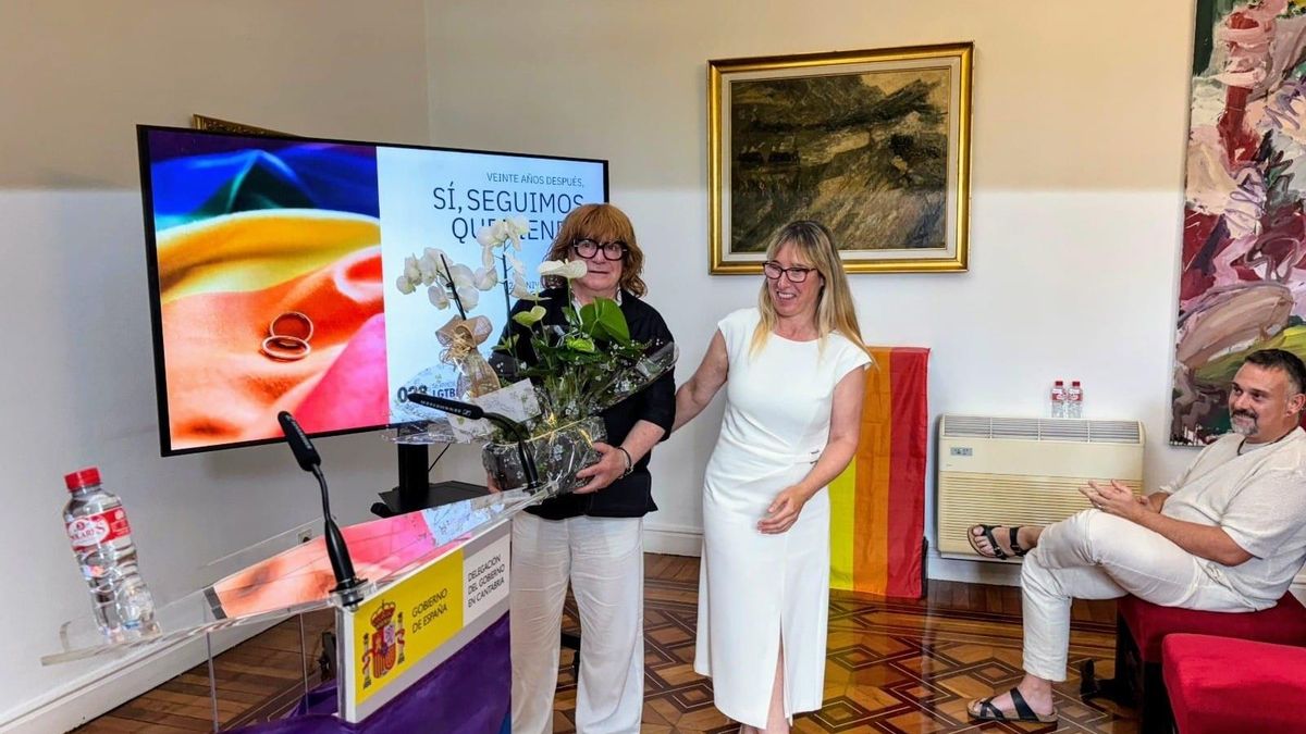 Gómez de Diego y Ángel García, primer contrayente homosexual en Cantabria