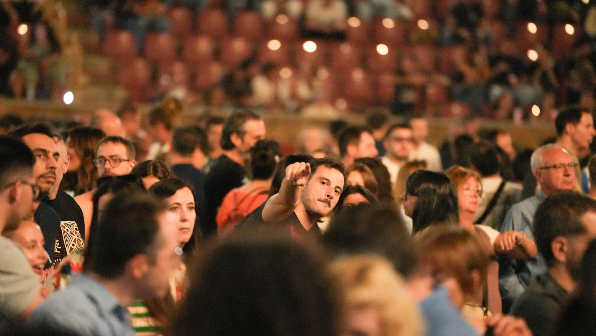 El concierto de La Plazuela en la plaza de toros, en imágenes
