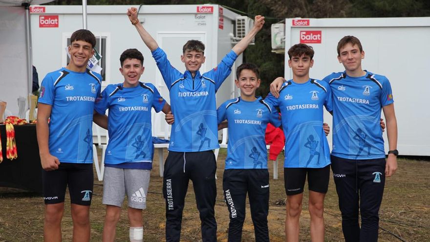 El Trotasierra hace historia en el Nacional de cross