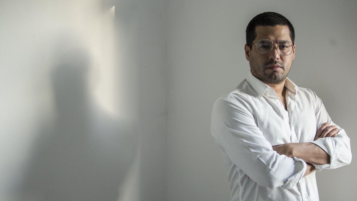 El periodista de ''El Faro', Óscar Martínez.