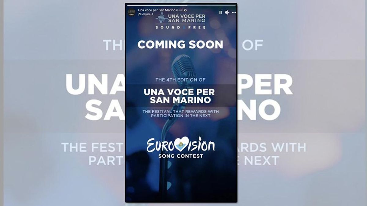 Anuncio Una voce per San Marino