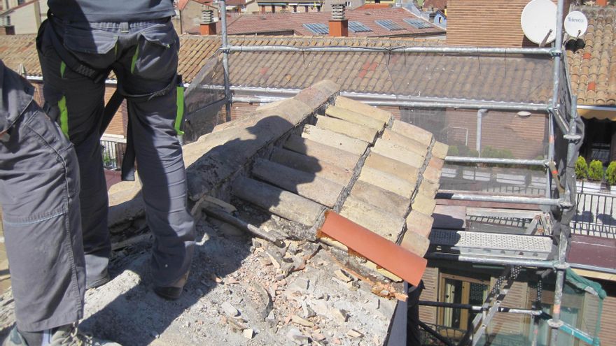 El 24% de los accidentes laborales graves registrados en Navarra en la última década ha sido por caídas de altura