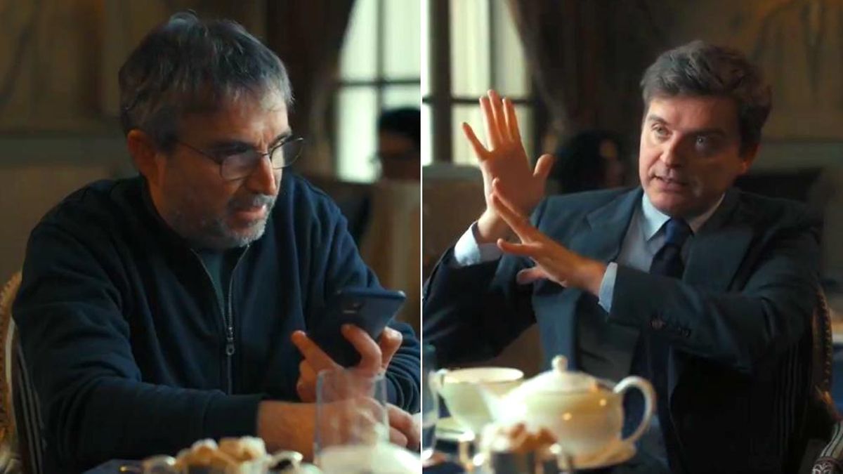 Imágenes de la entrevista de Évole a Marc Giró