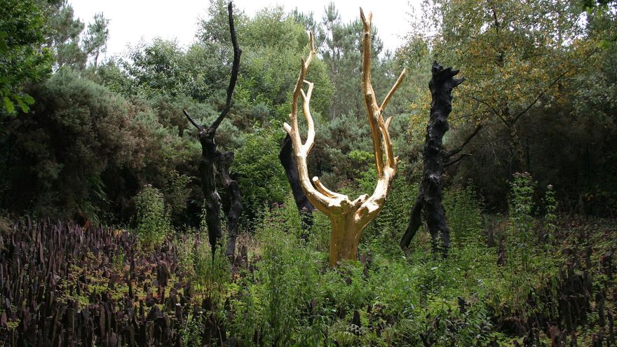 El Árbol de Oro, en el bosque de Brocelianda.