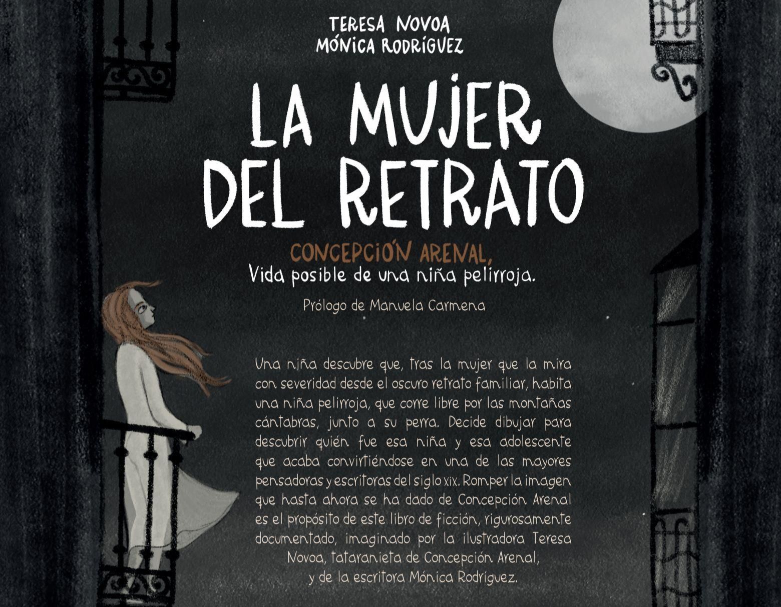 'La mujer del retrato', un cómic sobre Concepción Arenal