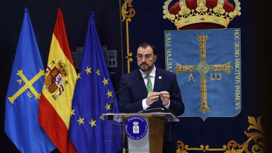 El presidente de Asturias rechaza de forma "clara, nítida y rotunda" una financiación singular para Cataluña