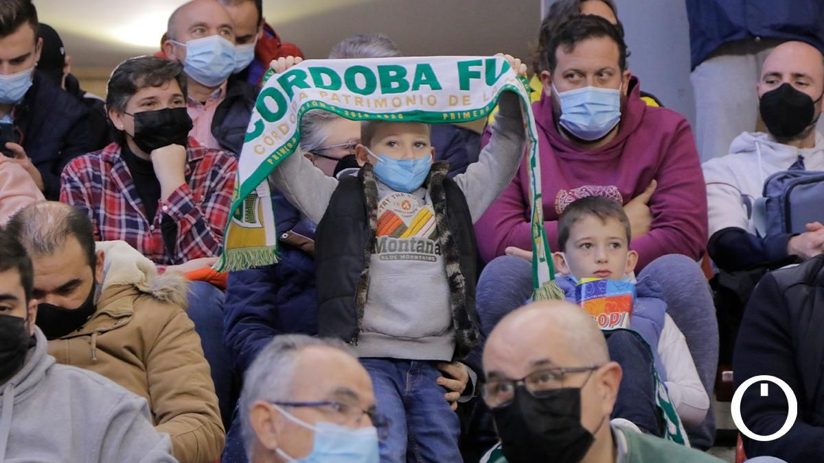 Partido disputado entre el Córdoba Patrimonio y el Fútbol Emotion Zaragoza