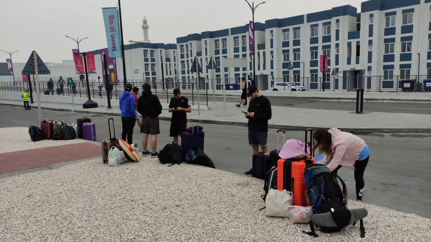 Los hinchas argentinos, con problemas para hospedarse en Doha