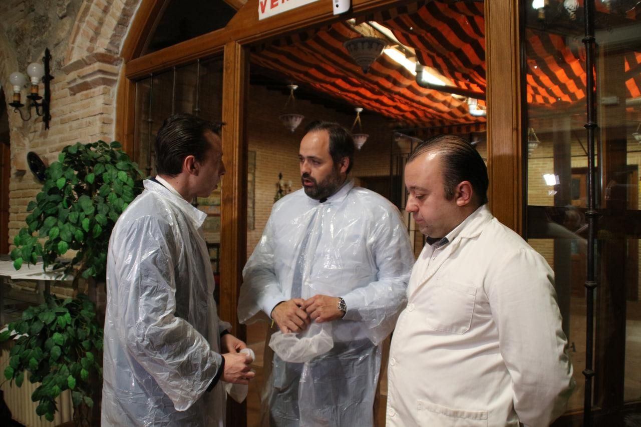 En una fábrica de quesos