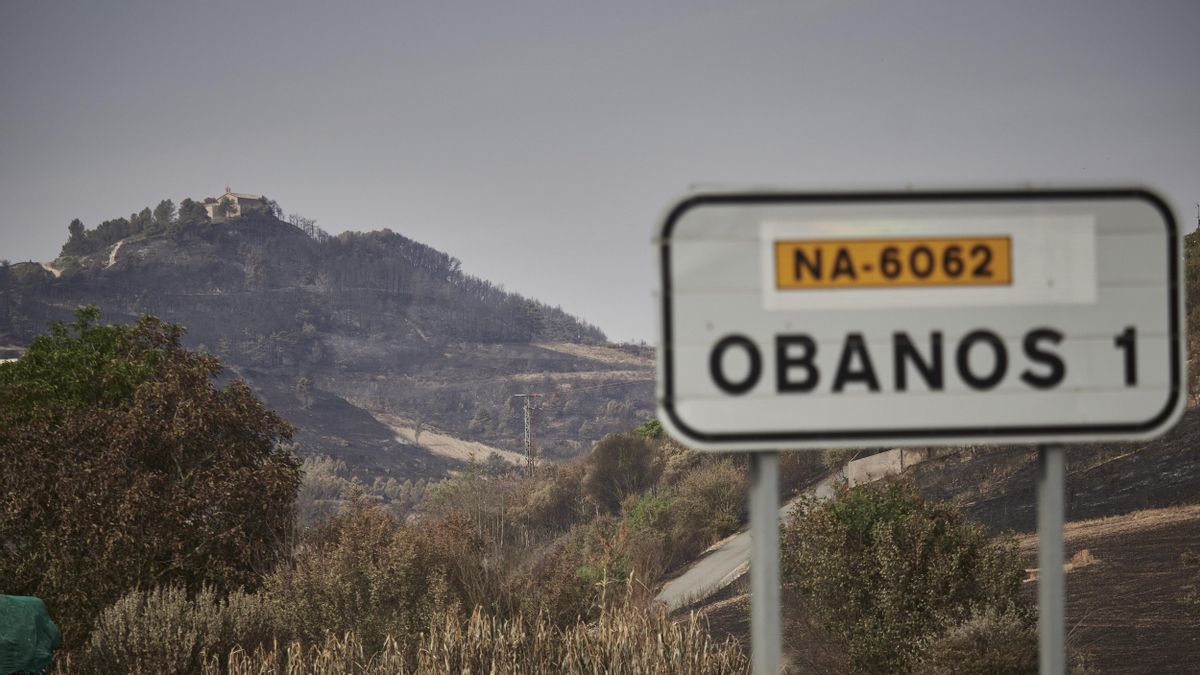 Reconstruir un pueblo tras la ola de incendios que calcinó media Navarra: "Aún necesitamos tiempo y muchos años"