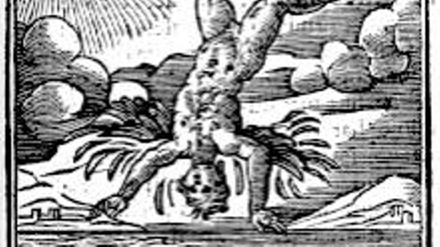 Emblema de Andrea Alciato(1531) representando la caída de Ícaro.