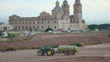 Obras en el Campus de la UCAM, en el Monasterio de los Jerónimos