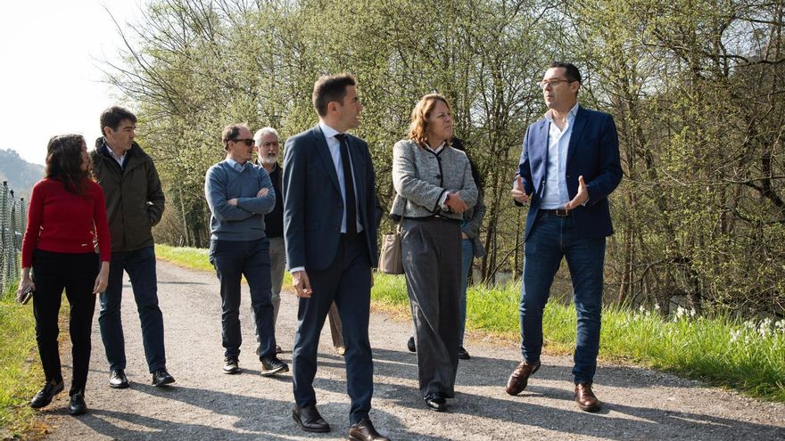 Visita a la pasarela de Muñorrodero.